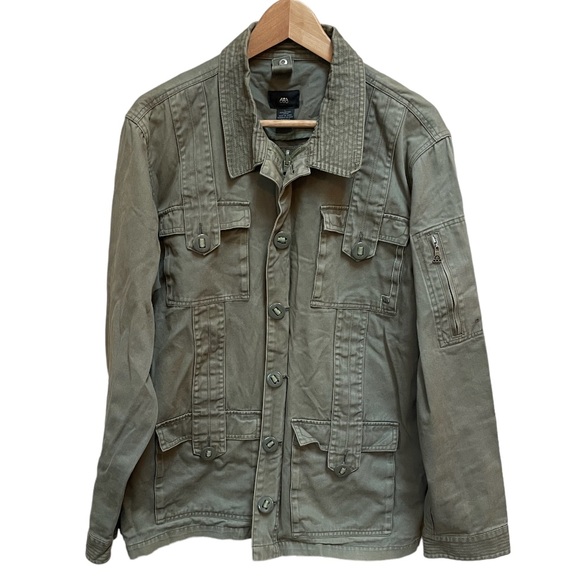 686 Michael Akira West Men’s Utility Cargo Jacket - Picture 1 of 7